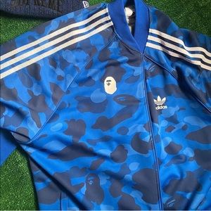BAPE ADIDAS TRACK JACKET